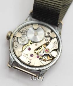 Kriegsmarine Alpina KM 592 German Marine Military Watch WW2 AS IS