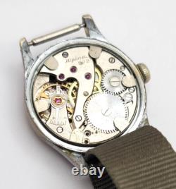 Kriegsmarine Alpina KM 592 German Marine Military Watch WW2 AS IS