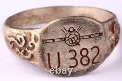 Kriegsmarine U382 Torpedo U-boat WW2 German ring naval submarine U-Boot Navy WWI