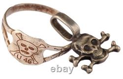 Kriegsmarine U46 U-boat WW2 German ring submarine 800 Silver Pendant U-Boot Navy