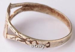 Kriegsmarine U46 U-boat WW2 German ring submarine 800 Silver Pendant U-Boot Navy