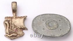 Kriegsmarine WW2 Viking Boat Drakkar German ring naval Navy WWII Marine Set Wehr