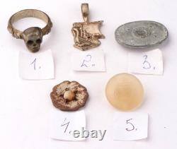 Kriegsmarine WW2 Viking Boat Drakkar German ring naval Navy WWII Marine Set Wehr