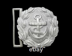 Kriegsmarine administration brocade belt buckle KM NAVY WWII Uniform