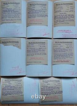 LOT of 8 ORIGINAL WW2 GERMAN PRESS PHOTOGRAPHS KRIEGSMARINE ADMIRALS FLEET RARE