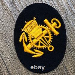 Lot Of 4 WW2 German Navy Kriegsmarine Uniform Sleeve Career & Rank Patches
