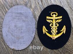Lot Of 4 WW2 German Navy Kriegsmarine Uniform Sleeve Career & Rank Patches