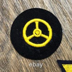 Lot Of 5 WW2 German Navy Kriegsmarine Uniform Sleeve Specialist & Rank Patches