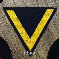 Lot Of 5 WW2 German Navy Kriegsmarine Uniform Sleeve Specialist & Rank Patches
