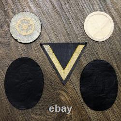 Lot Of 5 WW2 German Navy Kriegsmarine Uniform Sleeve Specialist & Rank Patches