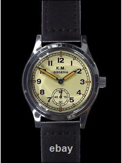 MWC/Siegerin Kriegsmarine (German Navy) WW2 Pattern Automatic 21Jewel Watch £279