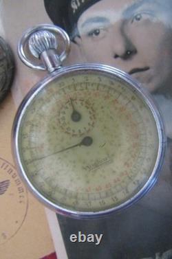 Military stopwatch German used II Second World War by Kriegsmarine and works
