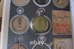 Military stopwatch German used II Second World War by Kriegsmarine and works