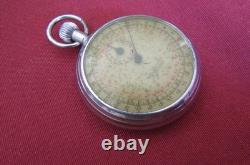 Military stopwatch German used II Second World War by Kriegsmarine and works
