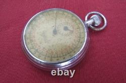 Military stopwatch German used II Second World War by Kriegsmarine and works