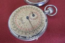 Military stopwatch German used II Second World War by Kriegsmarine and works