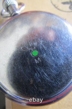 Military stopwatch German used II Second World War by Kriegsmarine and works