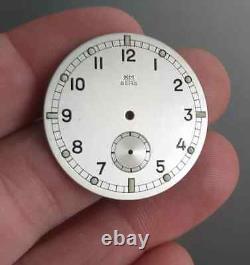 NOS Berg Kriegsmarine WWII German Military Navy Watch Dial for Cal. PUW 500