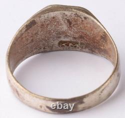 Naval submarine U972 Skull Tophat U-boat WW2 German ring U-Boot Kriegsmarine Art