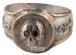 Navy Skull Marine Anchor Army WW2 German ring WWII Pendant force Kriegsmarine