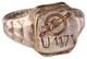 Navy U1171 Torpedo U-boat WW2 German ring naval submarine U-Boot Kriegsmarine WW
