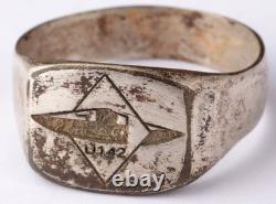 Navy U142 U-boat WW2 German ring naval submarine U-Boot Kriegsmarine WWII Marine