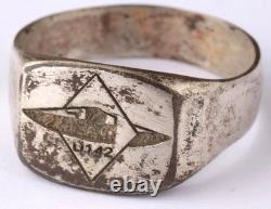 Navy U142 U-boat WW2 German ring naval submarine U-Boot Kriegsmarine WWII Marine