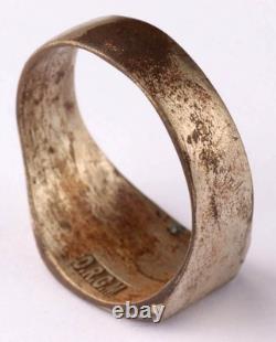 Navy U3006 Per aspera ad astra U-boat WW2 German Kriegsmarine ring naval submari