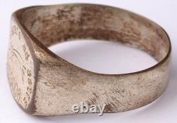 Navy U3006 Per aspera ad astra U-boat WW2 German Kriegsmarine ring naval submari