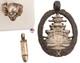 Navy WW2 German pendant Bullet WWII Kriegsmarine Battleship Germany Army Skull
