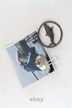 Navy WW2 Shark pendant German skull ring WWII Germany Kriegsmarine Army Wehrmach