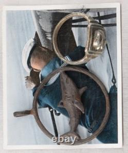 Navy WW2 Shark pendant German skull ring WWII Germany Kriegsmarine Army Wehrmach