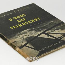 Navy WW2 U-Boat PHOTO Book 1940s German Kriegsmarine Enemy Patrol U101 Submarine