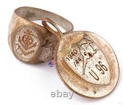 Navy mechanic U-boat WW2 German ring naval submarine U-Boot Kriegsmarine WWII