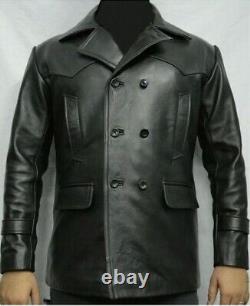 New Submarine Kriegsmarine WW2 Flying German Coat Men's Real Leather Army Jacket