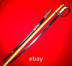 ORIGINAL GERMAN WW2 NAVY KRIEGSMARINE OFFICERS SWORD withScabbard Horster Solingen
