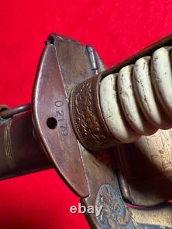 ORIGINAL GERMAN WW2 NAVY KRIEGSMARINE OFFICERS SWORD withScabbard Horster Solingen