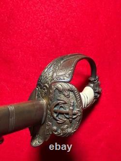 ORIGINAL GERMAN WW2 NAVY KRIEGSMARINE OFFICERS SWORD withScabbard Horster Solingen