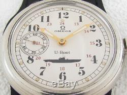 Omega U-Boot Kriegsmarine German Navy WWII Vintage 1939-1945 Swiss Men's Watch