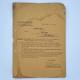 Original 1936 German Kriegsmarine WWII recruitment letter Kiel naval document