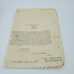 Original German Kriegsmarine WW2 officer recruit Wehrmacht transfer Kiel 1936