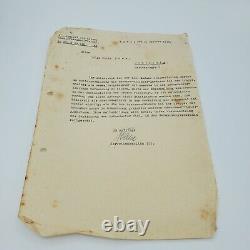 Original German Kriegsmarine WW2 officer recruit Wehrmacht transfer Kiel 1936