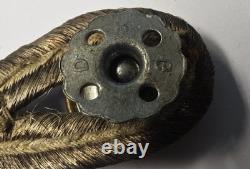 Original German WW 2 Kriegsmarine Shoulder Boards with Screw Buttons (DRGM)