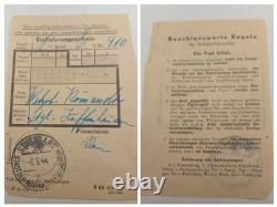 Original German WW1 Militärpass And WW2 Wehrpass Military Kriegsmarine Passport