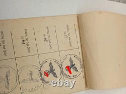 Original German WW1 Militärpass And WW2 Wehrpass Military Kriegsmarine Passport
