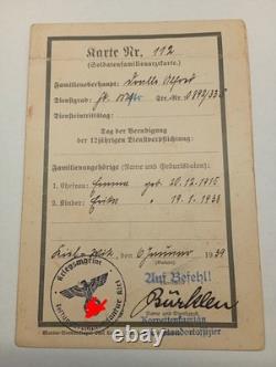 Original German WW1 Militärpass And WW2 Wehrpass Military Kriegsmarine Passport