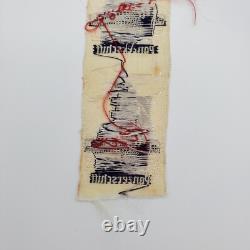 Original German WWII WW2 Kriegsmarine armored ship Panzerschiff tab badge ship