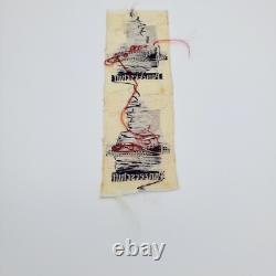 Original German WWII WW2 Kriegsmarine armored ship Panzerschiff tab badge ship