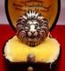 Original WW2 1942 German Army Navy Kriegsmarine U-boat Officer Berlin Lion Ring