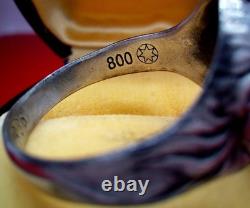 Original WW2 German 1938 military Kriegsmarine Navy U-boat war Silver 800 Ring